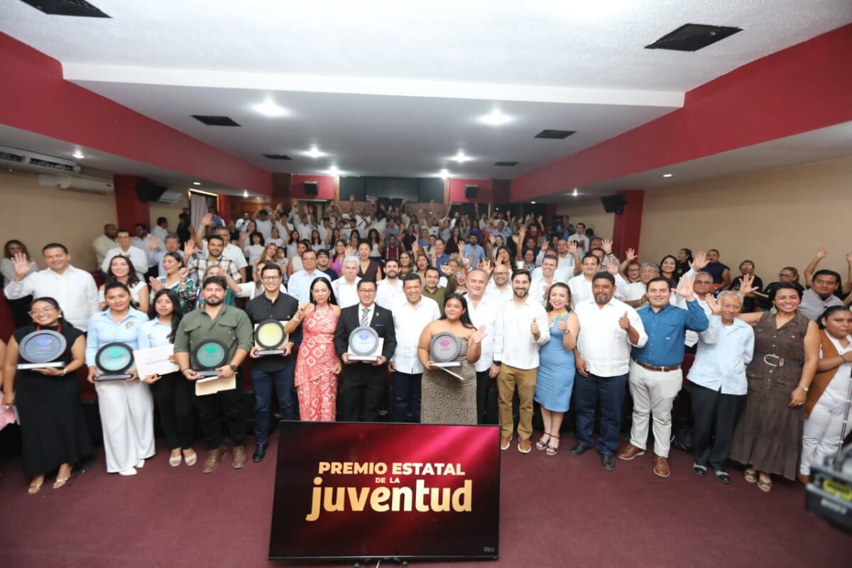 Juventudes destacan con el Premio Estatal 2026