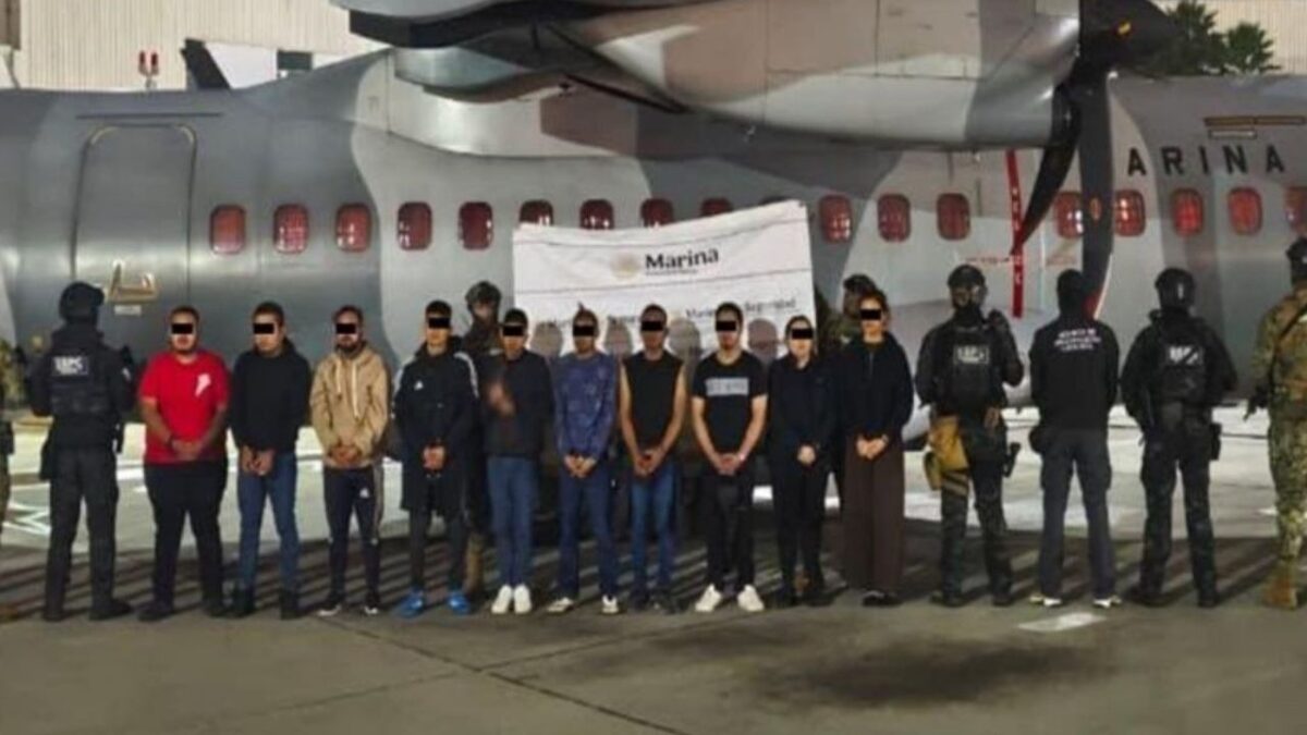 Detienen a 20 integrantes del CJNG durante operativo en Hidalgo, Jalisco y Michoacán