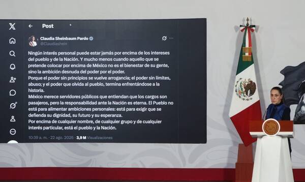 Sheinbaum se deslinda de Rocha, del debido proceso a “Nadie por encima de la ley”