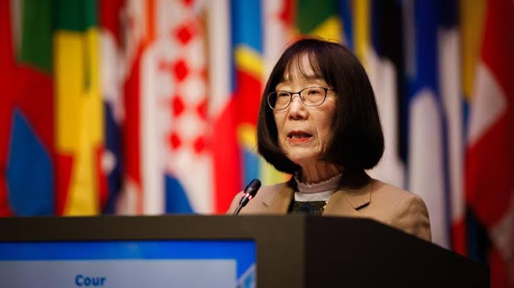 Estados Unidos sanciona a Tomoko Akane, la presidenta de la Corte Penal Internacional