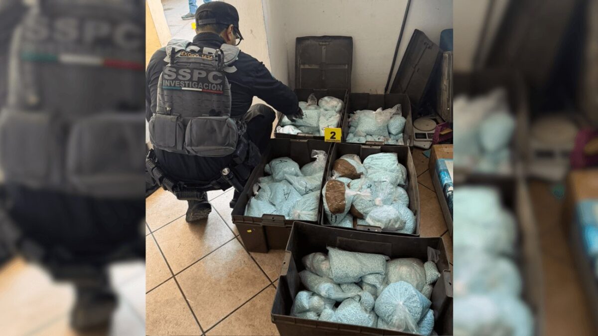 Autoridades mexicanas incautan 120 kilos de fentanilo ligados a grupo criminal ‘Los Rusos’