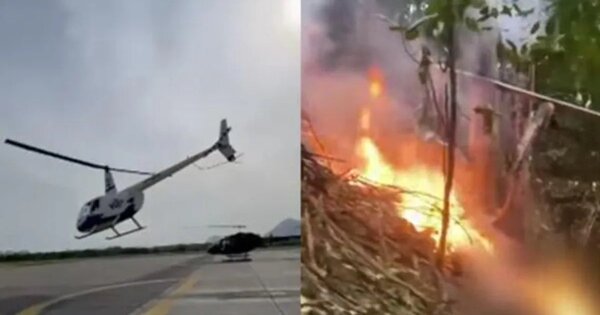 Mueren tres turistas colombianas y un piloto en accidente de helicóptero en Brasil