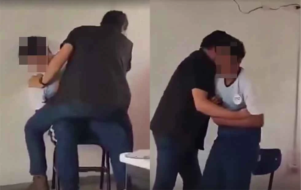 Destituyen a profesor de secundaria tras viralizarse grabación con conductas inapropiadas (+VIDEO)