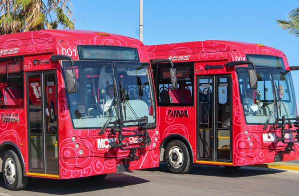 Inicia operación de MOBI Chetumal con los primeros autobuses eléctricos TARUK, hechos en México