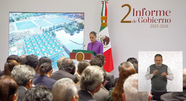 Sheinbaum destaca seguridad, economía y obras en su Segundo Informe de Gobierno