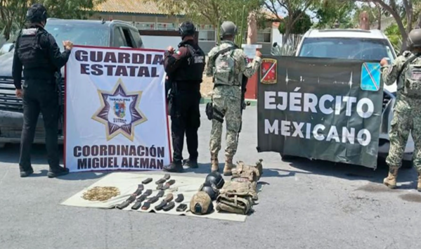 Aseguran casi 770 mil dólares en operativos en Tamaulipas