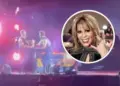 Alejandra Guzmán se accidenta en pleno concierto y suspende el show