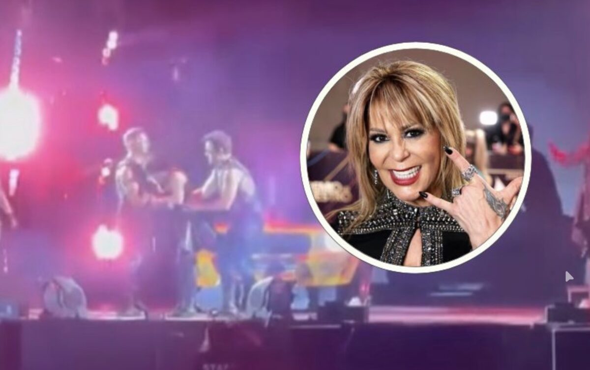 Alejandra Guzmán se accidenta en pleno concierto y suspende el show