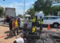 PEC reconecta semáforos en Periférico por trabajos de modernización