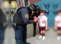 Policías encuentran a niña de 7 años que deambulaba sola en Venustiano Carranza