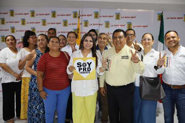 Exdiputada de Morena se suma al PRD en Tabasco