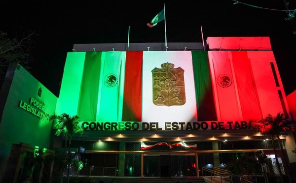 Votará Congreso de Tabasco este lunes iniciativas del gobernador Javier May