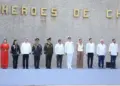 Javier May encabeza homenaje a los Niños Héroes de Chapultepec