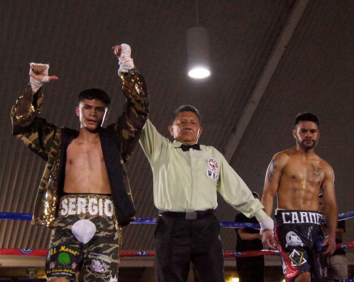 El boxeador Sergio Córdova tuvo sparring con Takuma Inoue previo a su función en Tabasco el 31 de octubre.
