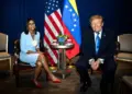 Trump afirma que habló con Delcy Rodríguez sobre elecciones y dice que fue “fantástica”