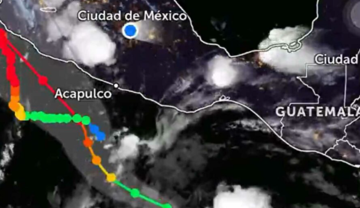 Tormenta Trudy se fortalece y amenaza al Pacífico mexicano