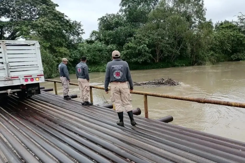Mantienen alerta roja por ríos Usumacinta y Pichucalco