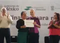 Sheinbaum concluye entrega de 56 mil 500 créditos para mujeres de Michoacán