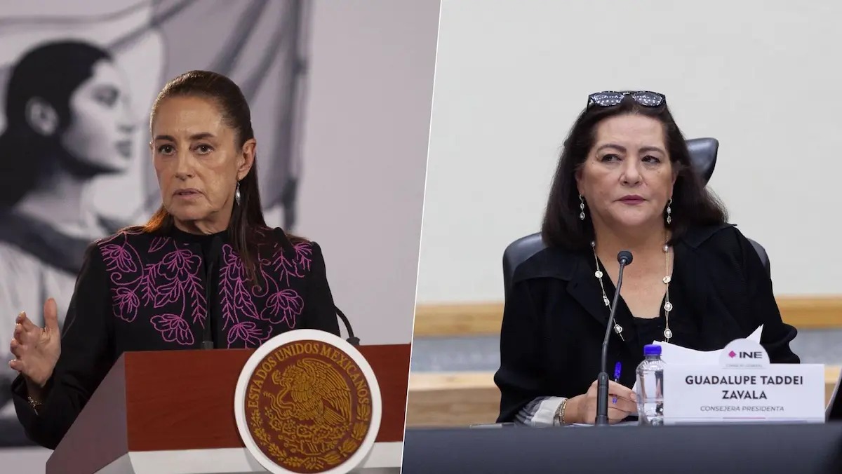 Sheinbaum niega intervención de Morena en la designación de Guadalupe Taddei en el INE